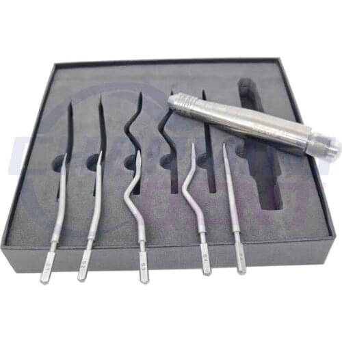 The N ew Dental Pneumatic Tooth Extraction Knife is very sharp and the residual root is minimally invasive and painless