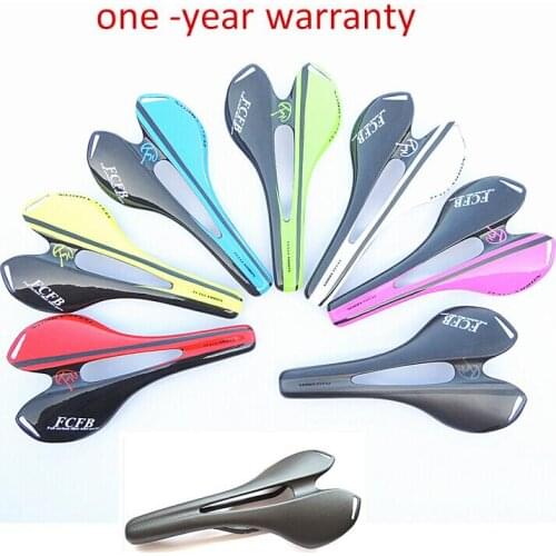 Sale one year warranty FCFB FW 3K saddle full carbon fiber road bicycle saddle road mountain cycling bike seat saddle cushion