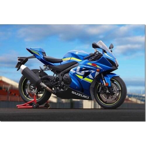 Modern Wall Art Posters Suzuki GSXR 1000 Motorcycle Picture Print Canvas Paintings for Living Room Decor