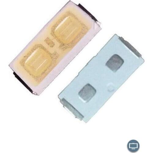 100pcs FOR LG Innotek LED LED Backlight 1W 7030 6V Cool white TV Application smd 7030 led cold white90-100lm 7.0*3.0*0.8mm