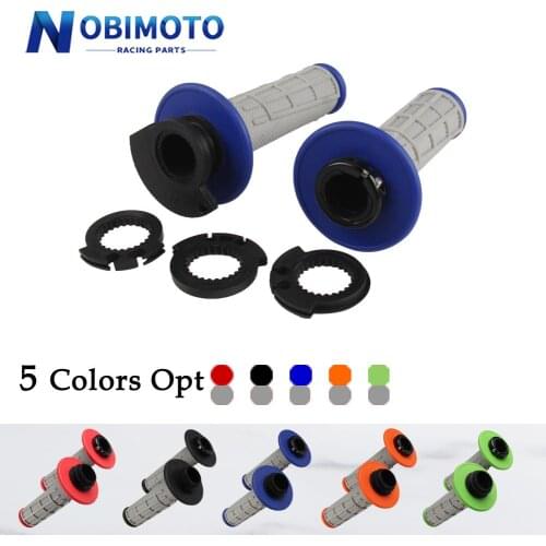 Universal Motorcycle2 pcs Handlebar Lock-on Grip Handle Bar Grip Set For KTM Yamaha Honda Suzuki Kawasaki all model