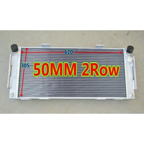 High-perf. Endurance Racing car Aluminum radiator for 1964-1969 FORD GT40 V8 Manual Mk I II III IV J-car 4.9L/7.0L 65 66 67 68