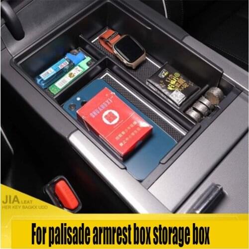 For2019 2020 2021 palisade armrest box storage box special imported central storage storage box