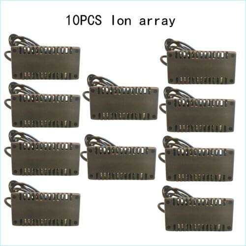 10pcs/lot Wholesale rectangular Ion Array Stainless steel Detox foot spa array for ion cleanse machine