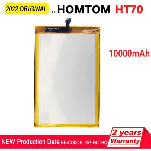 100% Original 10000mAh HT70 Phone Battery For HOMTOM HT70 HT 70 Phone High quality Batteries With Tracking Number