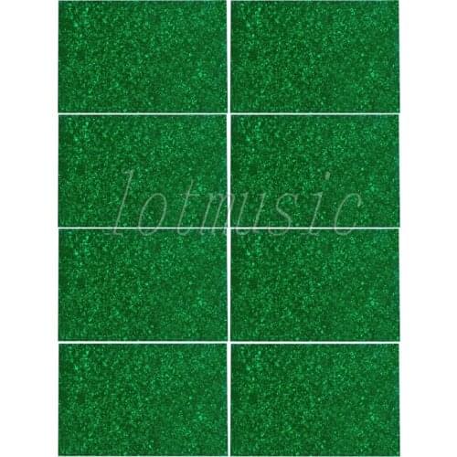 8Pcs Blank Pickguard Material Scratch Plate Guitar Bass Body Project 3Ply 43X29cm