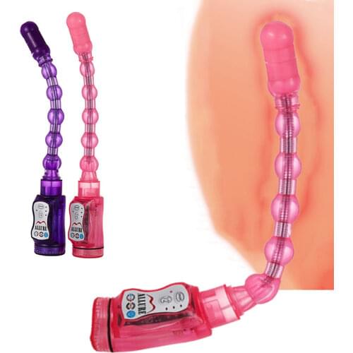 Long Anal Bead Butt Plug G Spot Vibrator Sex Toys For Woman Men Erotic Female Male Anus Masturbator Sex Machine Adult Vibrators