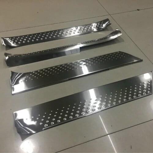 For Toyota Sienta NHP170 2015 2016 2017 2018 Stainless Steel Door Sil Scuff Plate Thresholds Pad Welcome Pedal Car Accessories