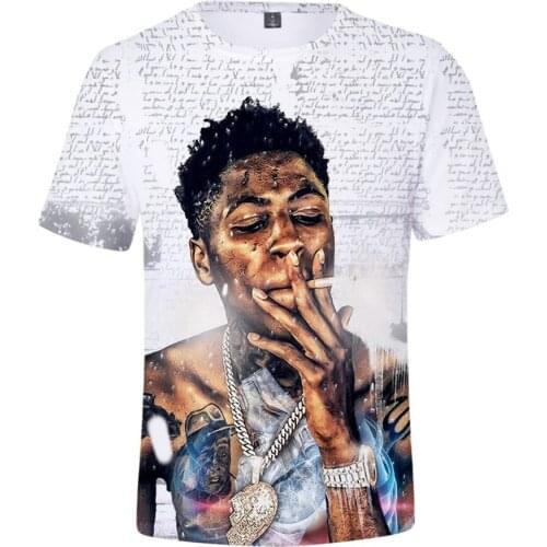 Hip Hop Rapper Younboy Never Broke Again T-Shirt Men Women 3D Printed Casual Tshirt Girl Fashion Clothes Children Cool Tops Tees