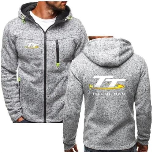 2020NEW Brand top Isle of Man TT hoodie motorcycles Team Men Hoodies Casual men Zipper hooded jacket tracksuit