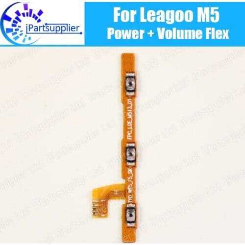 Leagoo M5 Side Button Flex Cable 100% Original Power + Volume button Flex Cable repair parts for Leagoo M5