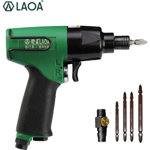LAOA 8P Non-pin Gun Type Pneumatic Screwdrivers Air Screw Driver Pneumatic Pistols Tool pneumatic air tools LA184160