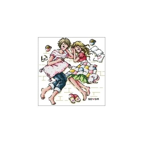 NN YIXIAO Counted Cross Stitch Kit Cross stitch RS cotton with cross stitch Haejbgqs 118389