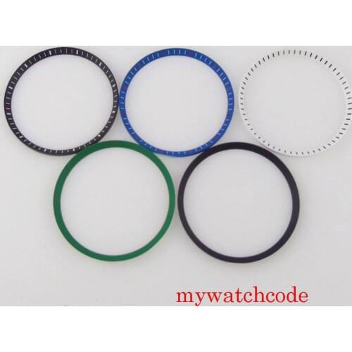 Wristwatch Parts Case Plastic 31.2mm Chapter Ring For NH35 Movement 45mm Bliger Watch Case