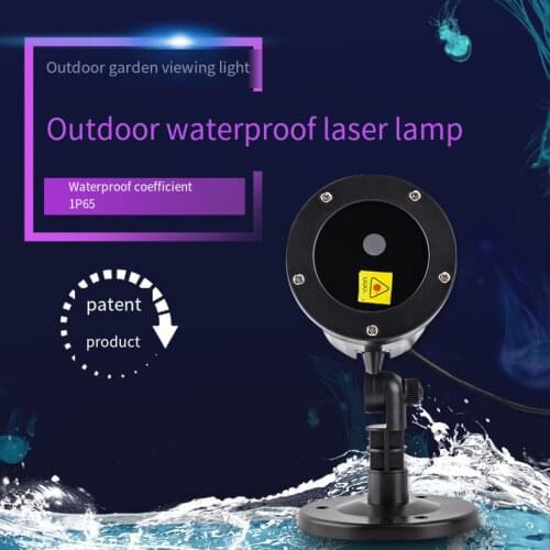 LED Stage Lights Starry lights outdoor Waterproof lawn lamp projector Christmas atmosphere holiday family party Festival lamp