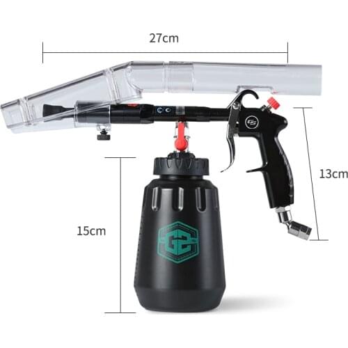 Taiwan Car Ceiling Mat cleaning Tornado Wash Machine Air high pressure Car Carpet Auto Interior Cleaning Brush spray gun