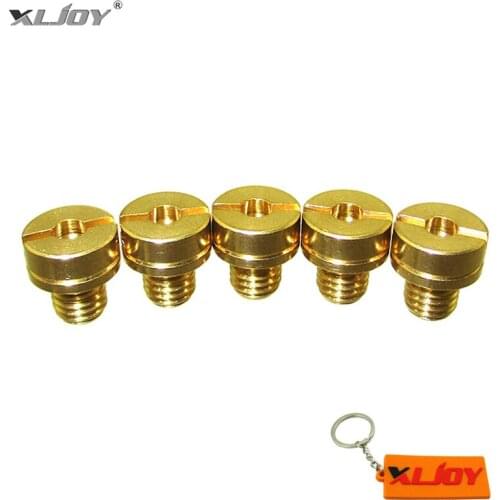 XLJOY Large Round Carburetor Carb Main Jets For Replaces Mikuni N100/604 #155 160 170 175 180