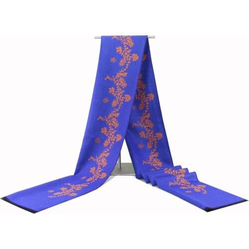 Winter Cashmere Women Scarf Female Luxury Brand Scarves Lady Tassel Bandana Women Print Shawl Wraps Foulard Tippet Pashmina