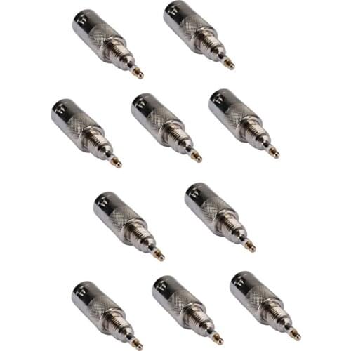 10PCS RF Adapter BNC Jack Female Test Antenna Connector For Motorola GP88 GP328 GP340 GP88S GP2000 Two Way Radio Walkie Talkie
