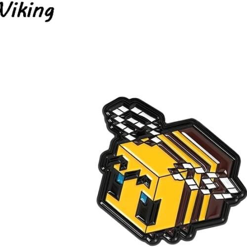 20pcs/lot G1766 Fashion Cartoon Bee Enamel Pin and Brooch Backpack Clothes Badge Women and Men Tie Pins Charm Jewelry