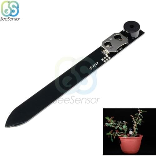 3V Plant Watering Alarm Alerter Humidity Moisture Sensor Module Soil Sensor Module 140*15mm