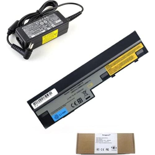 4400mAh L09S6Y14 L09M6Y14 L09M6Z14 Laptop Battery + 20V 2A Charger for Lenovo IdeaPad S100 S10-3 S205 S110 U160 S100c S205s U165