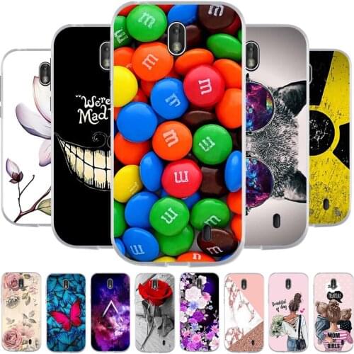 A Case for Nokia 1 Case Silicone TPU Soft Fashion Funda for Nokia1 Nokia 1 2018 Capa Phone Case for Nokia 1 Cover Protective