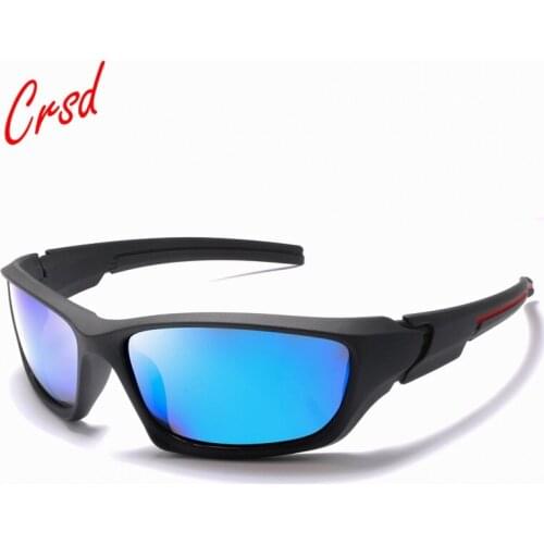 CRSD New fashion cool sunglasses mens luxury brand designer driving bicycle sunglasses mens goggles shade UV400
