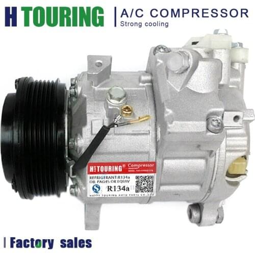 For BMW AC COMPRESSOR 17EC NEW air conditioning ac compressor parts pulley for BMW F18 520 64529249223 Z0014998 6pk