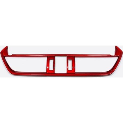 Car Interior Middle Console Air Vent Outlet Cover Trim Decoration For Toyota RAV4 RAV 4 2019 2020 Car Styling Accessories