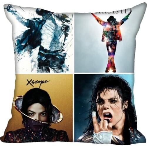 Nice Michael Jackson Pillow Case Modern Home Decorative Pillowcase 35x35cm,40X40cm(one sides) For Living Room Pillow Cover