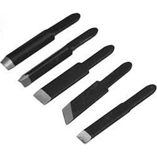 Metal Wood carving blades Kit 6-8mm 5pcs/set Replacement Electric Machine Tool New