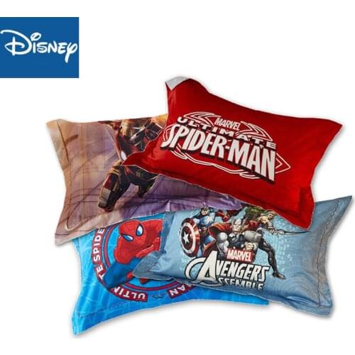 Disney Spider Man Pillow Sham For Children Pillow Case 1 Pcs Kidss Presents Iron Man Pillow Cover Free Shipping Marvel Cartoon