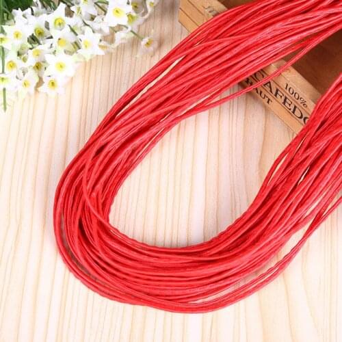 200yards 3mm Natural Color PU Leather Cord Round Rope String for DIY Necklace Bracelet Jewelry Cord