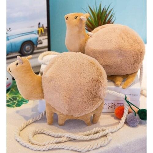 Lovely camel bag Creative soft shoulders bag For Children and adult Fashion camel backpack Large capacity