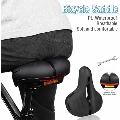 Universal Shock Absorbing Bike Seat Cushion Breathable Hollow Bicycle Base Mat Outdoor Cycling Accessories