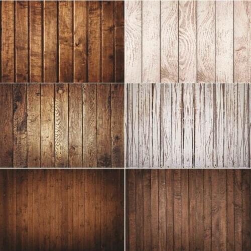 Vinyl Custom Photography Backdrops Wooden Planks Photography Background NY1FD-12