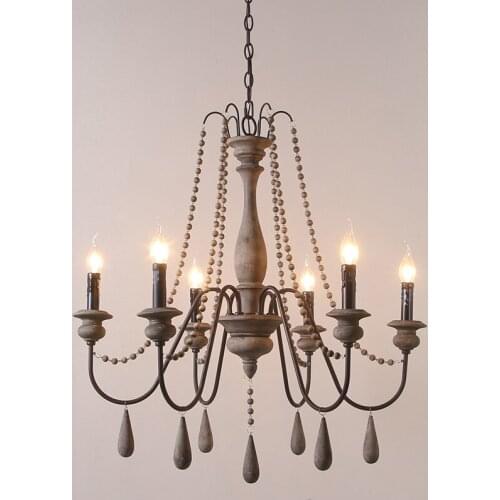 Vintage Candle Chandelier Lustres Mid Century Modern Lighting for Living Room Bedroom Kitchen Retro Chandeliers Loft Home Decor