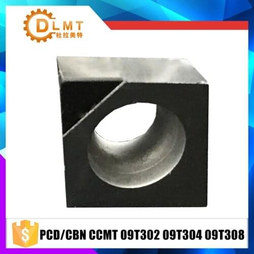 2PCS PCD/CBN CCMT09T302 CCMT09T304 CCMT09T308 PCD Inserts CBN Inserts Suitable For Lathe Tools For Turning