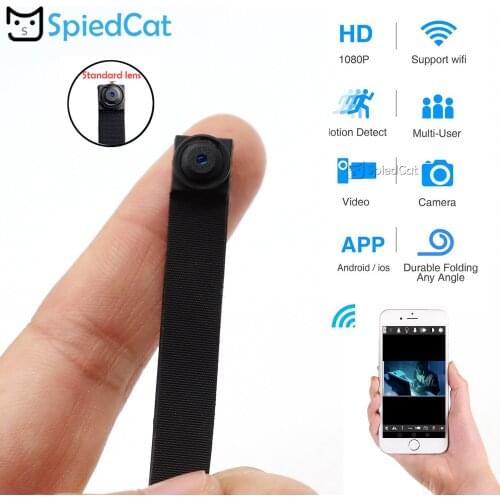1080P HD Standard lens Mini WIFI IP P2P Micro DIY Module Wireless Video Audio Recorder Motion Detection Camera Support TF Card