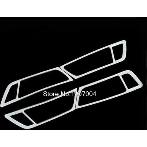 4 pcs Car Inner door handle frame sticker car covers for 2009-2015 Audi Q5 Door Handle Cover decoration stickers