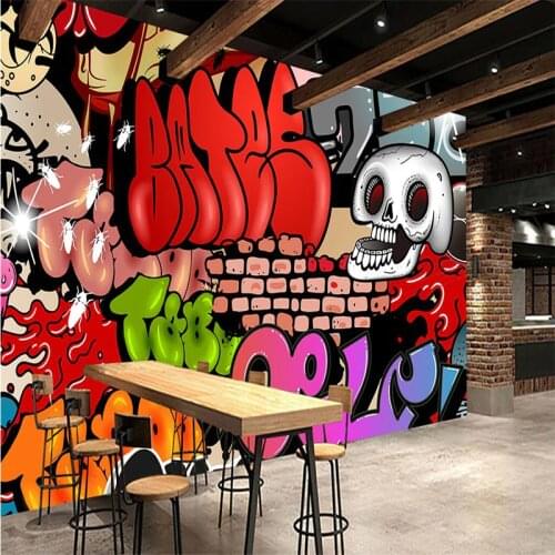 Beibehang wall murals wall stickers 3 bar KTV tooling graffiti backdrop wall papel de parede wallpaper for walls 3 d