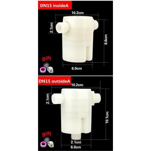 Free shipping 2018 New style Plastic control valve water level switch used for Solar energy water tower water tank Swimming Pool