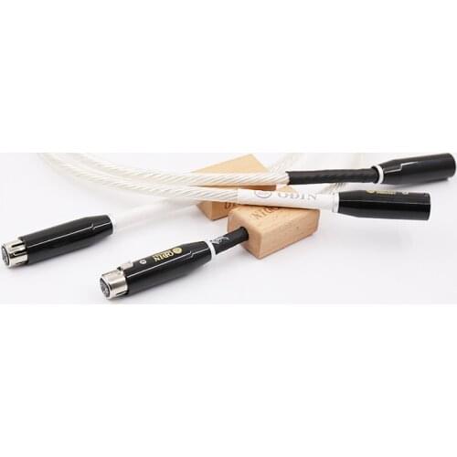 FREE shipping Odin Supreme Reference interconnects Copper Rhodium Carbon XLR cable diy cable Audiophile