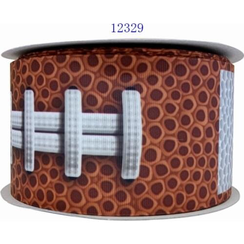 Free shipping sport ribbon 50 yards printed grosgrain ribbon 12329