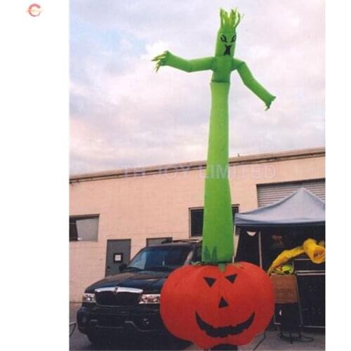 Free door shipping Halloween Inflatable Dancers Custom Made Scary Air Dancer for sale with blower