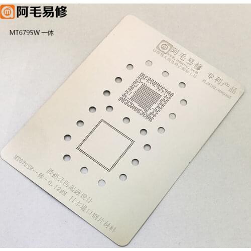 BGA reballing Stencil Template for CPU RAM MSM8956 MSM8992 MSM8928 MSM8974 MSM8994 MSM8996 MSM8998 MT6795W MT6797W MT6595