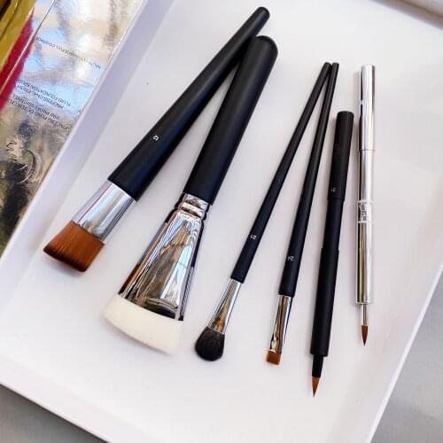 Backstage Foundation Full Coverage Fluid Makeup Brush 12 Contour Eyeshadow Lip Eyeliner Brush 15/21/31/24 Beauty Cosmetics Tools