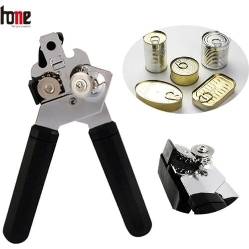 Jar Opener Corkscrew Stainless Steel Handheld Tin Can Opener Portable Handheld Kitchen Gadgets Accessories Home Supplies Tools