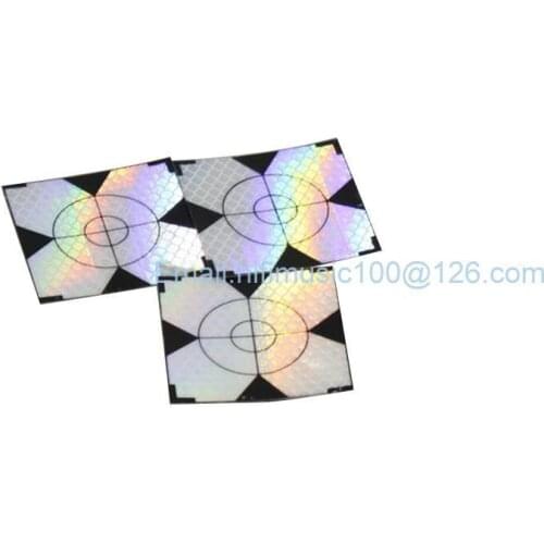 100pcs Reflector Sheet 50 x 50 mm 50x50 Reflective Tape Target Total Station